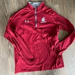 Mens WSU Quarter Zip